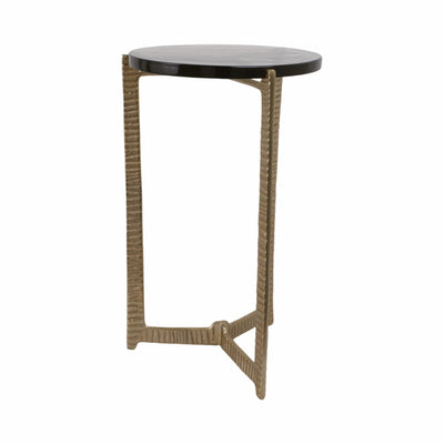 22 Bennington Tall Recycled Glass Accent Table