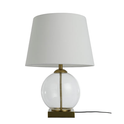 27 GLASS TABLE LAMP