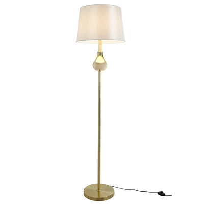 GLASS FLOOR LAMP