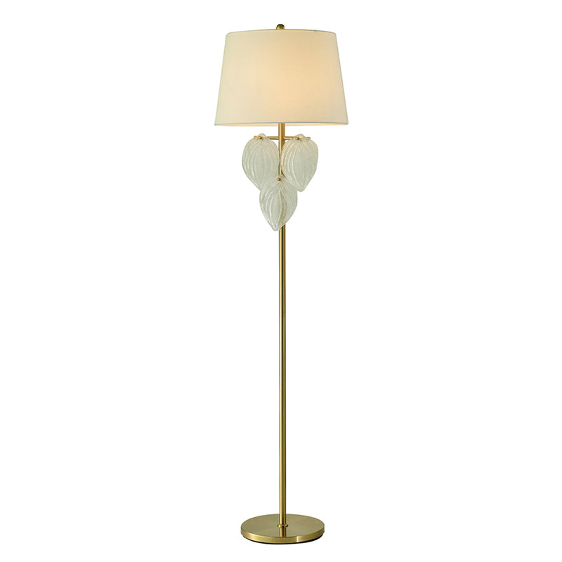 GLASS FLOOR LAMP