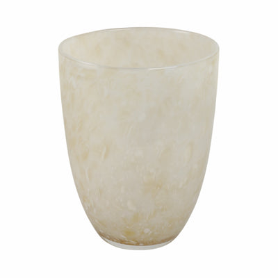 9 Durban Small Cream Glass Vase