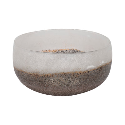 8 Ombre Bowl, White/grey