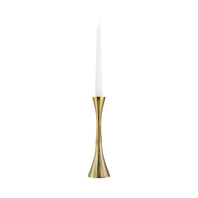 10 Metal, Taper Candle Holder, Brass