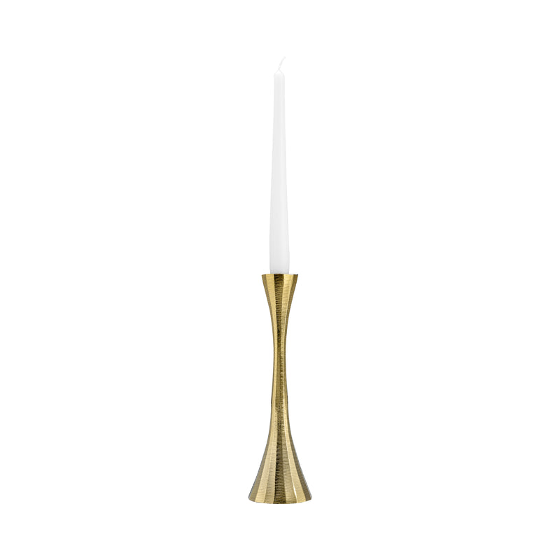 10 Metal, Taper Candle Holder, Brass