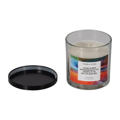 4 12 Oz Lying In Bed Lidded Candle