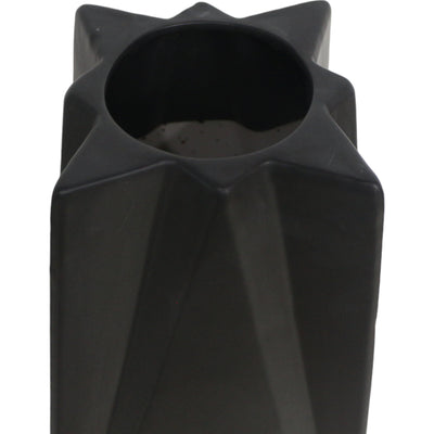 31 Bonney Large Black Cer Vase