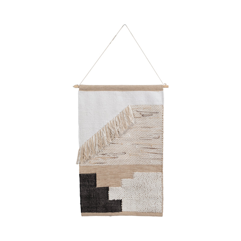 36 DIAGONAL FRINGE WALL HANGING