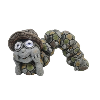 15 Caterpillar With Sun Hat Solar Eyes, Grey