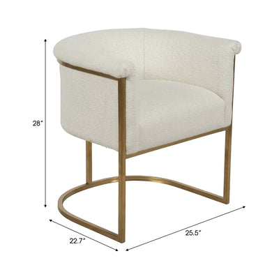 24 Vieira Accent Chair, Beige