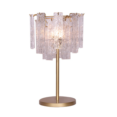 GLASS STRIPS 25 TABLE LAMP