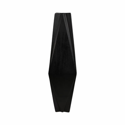 26 Bonney Medium Black Cer Vase