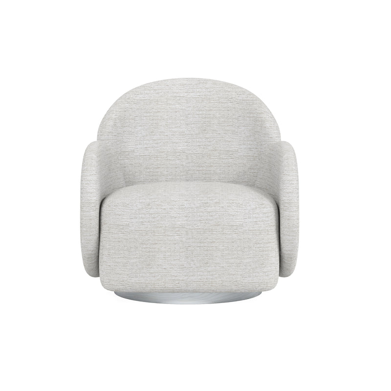 Rothko Fabric Swivel Chair