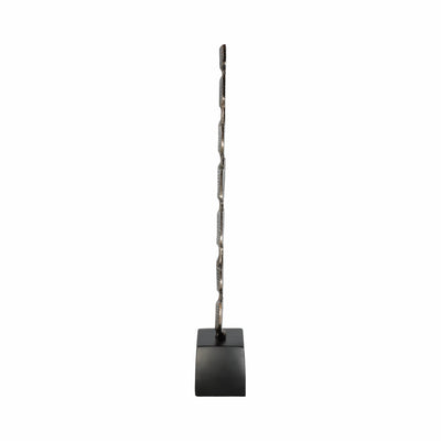 29 Hensly Small Metal Statuary, Black