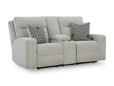 Jasperson Power Reclining Loveseat with Console