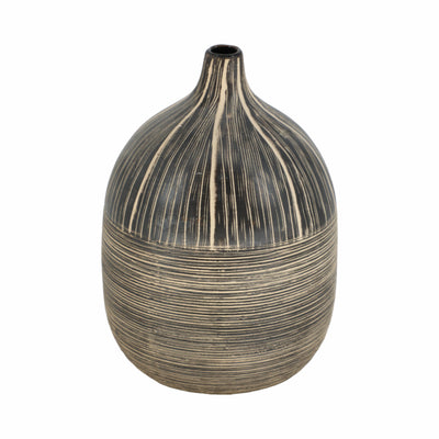 7H TRIBAL VASE, BROWN