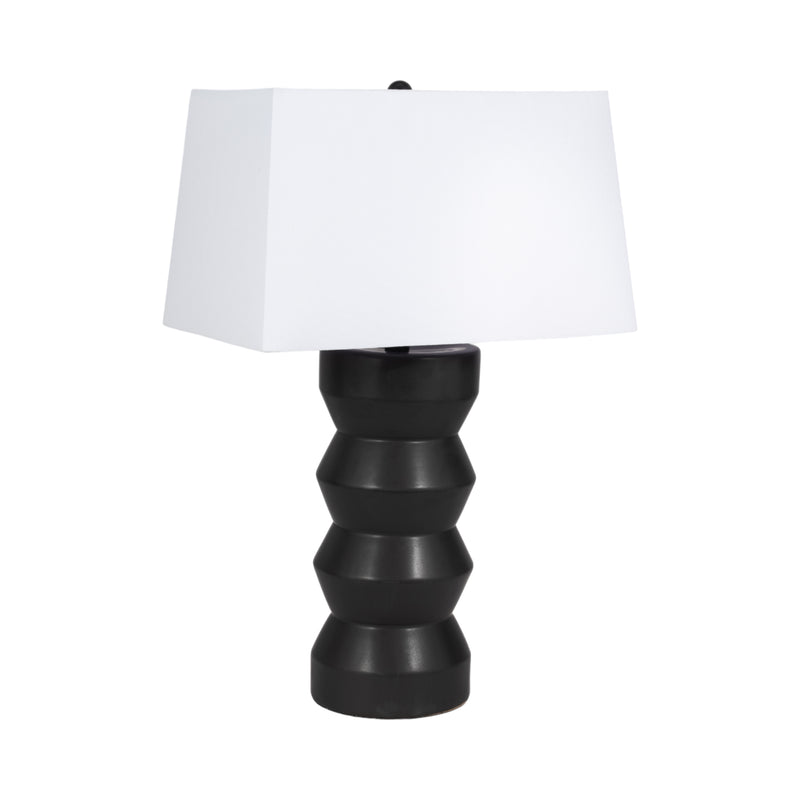 28 Totem Table Lamp, Black