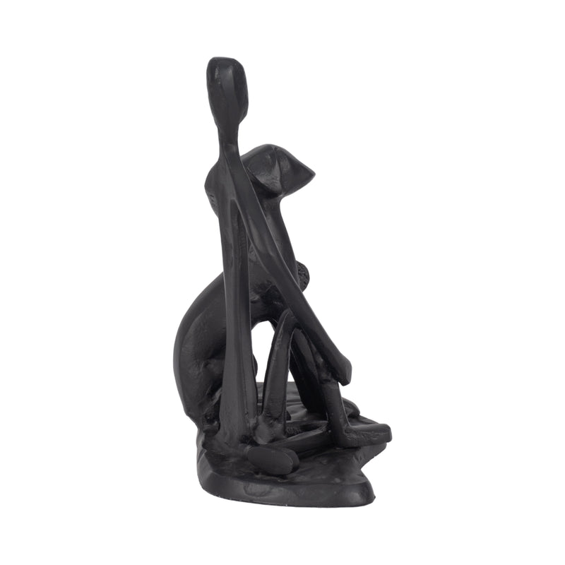 9 Mans Best Friend Sculpture, Black