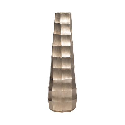 20 Terini Small Metal Vase, Gold