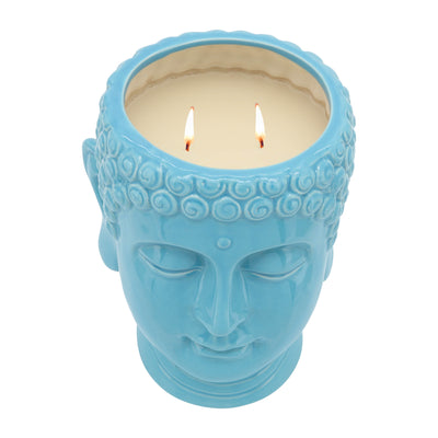 S/3 Buddha Citronella Candle, 8.5 Multi 40oz