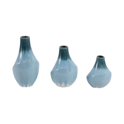 S/3 5/7/9 Astoria Ceramic Vases