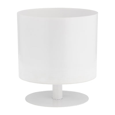 Ec Metal,10,flat Round Base Planter,white