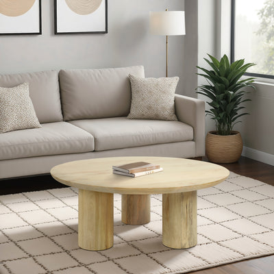 36 Boho Coffee Table, Natural, Kd