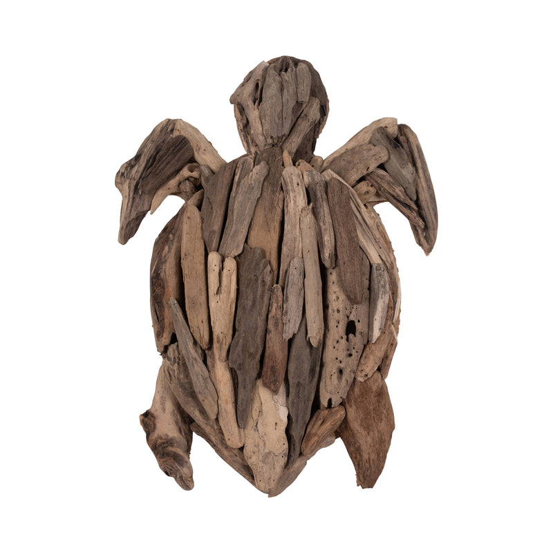 DRIFTWOOD, 22H TURTLE DECO, NATURAL