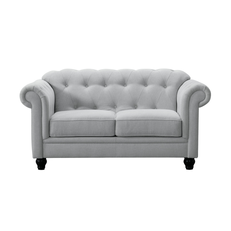 Emilia Grey Loveseat W174