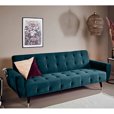 Montella 2 In 1 Sofabed Velvet Upholstered