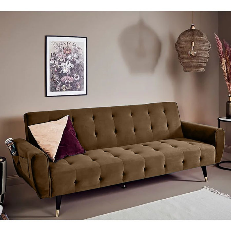 Montella 2 In 1 Sofabed Velvet Upholstered