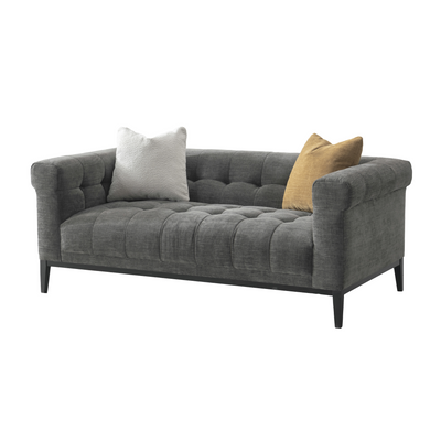 María Charcoal Loveseat W178