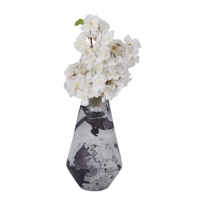 GLASS, 11 FOG SHADOW VASE, WHITE