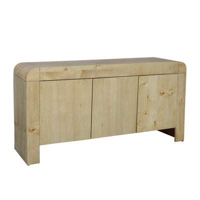 60 Burl Wood Sideboard, Natural