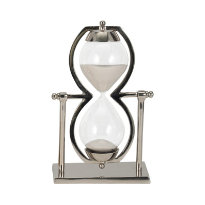 11h Silver Metal Sandtimer