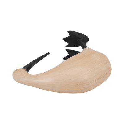 Wood, 7 Kiwi Bird W/ Black Legs, Natural