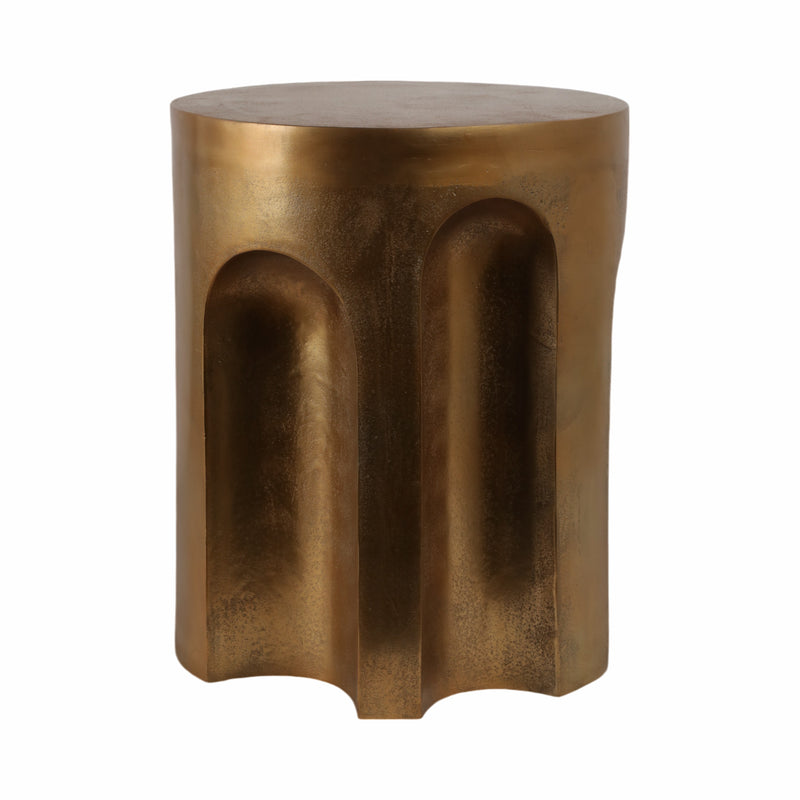 19 Sheffield Gold Metal Stool