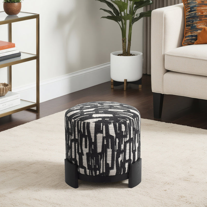 19 Laurent Ottoman Stool, Multi