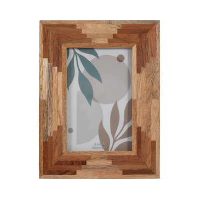 WOOD, 4X6 LAYERS PHOTO FRAME, NATURAL