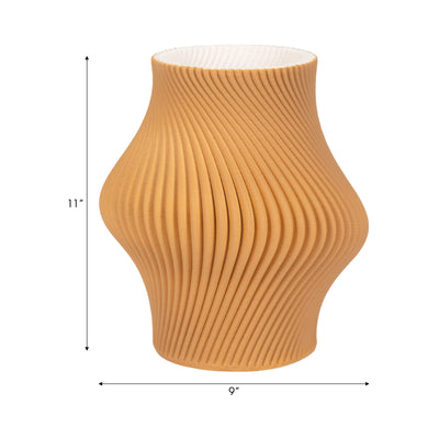 11 SEYMOUR 3D PRINTED VASE, APPLE CINNAMON