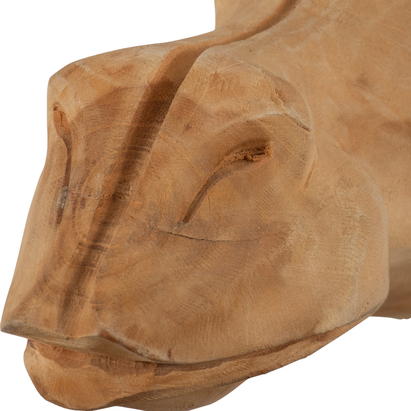 Wood, 45 Giraffe Bust, Natural