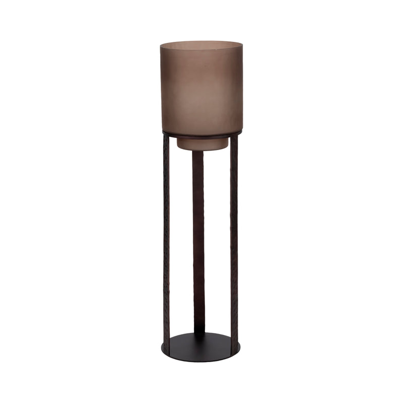 41 Lantern On Stand, Bronze