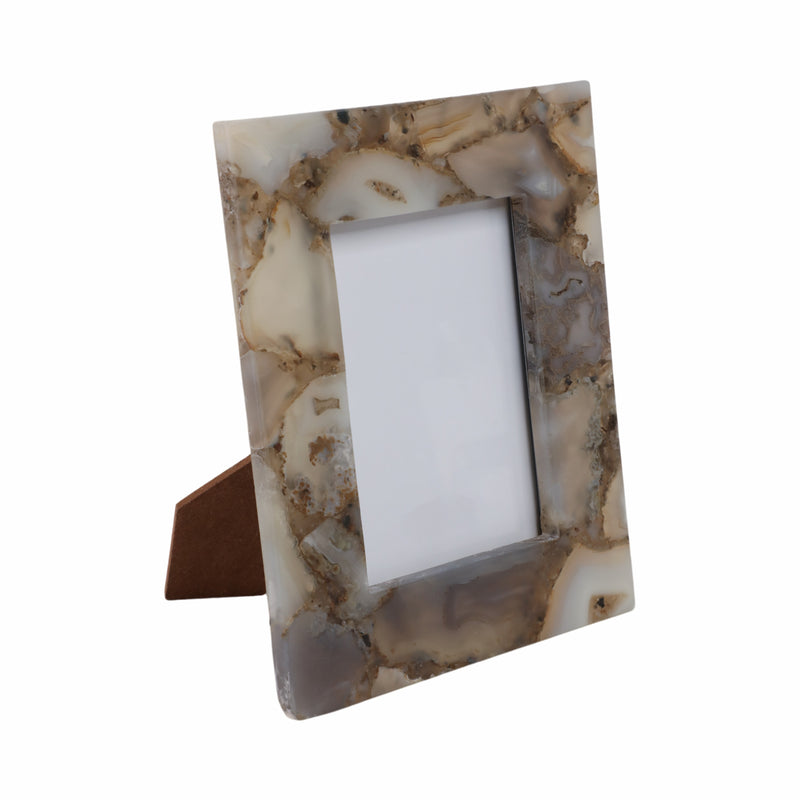 5x7 Mankato Grey Agate Photo Frame