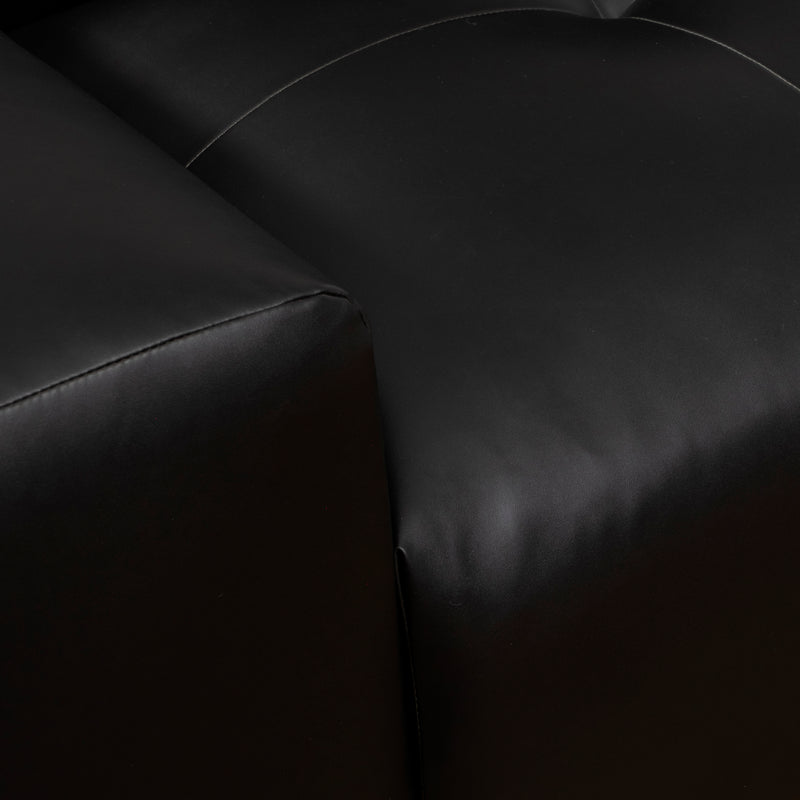 121 Lounge Ii Sofa, Black 2bx