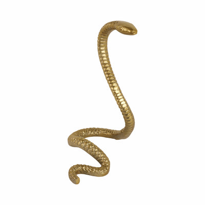 10 Tall Snake Tabletop D?cor, Gold