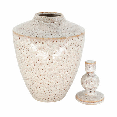 TRUMAN SMALL CERAMIC LIDDED JAR