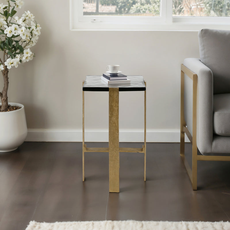 22 Kelpine Short Gold Accent Table