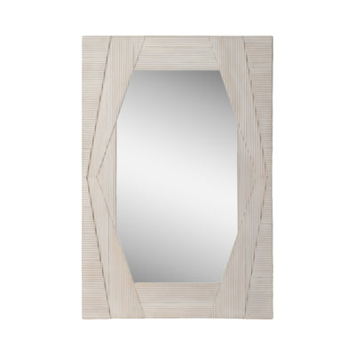 54X36 HARLOW CARVED WOOD WALL MIRROR