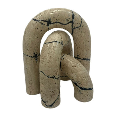 S/3 10 Gorda Crackle Travertine Arches