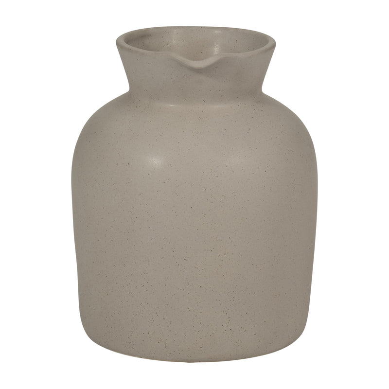 CER, 7 PITCHER VASE, GRAY