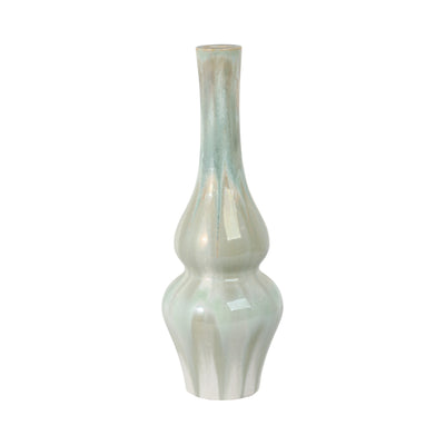 16 Everette Small Green Ceramic Vase